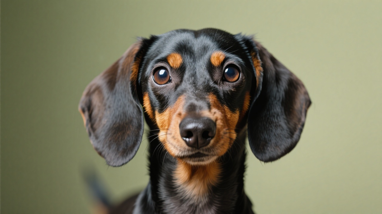 迷你短毛腊肠犬 主视图